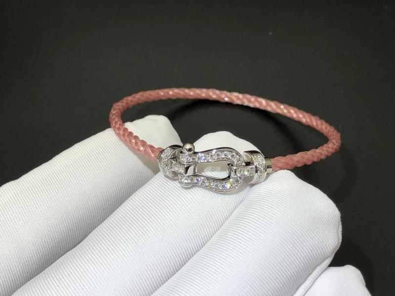 18K white gold and diamond medium size-2
