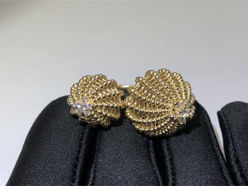 18k gold, diamond ring