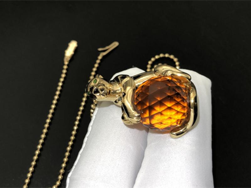 Cartier Cheetah Pendant Necklace