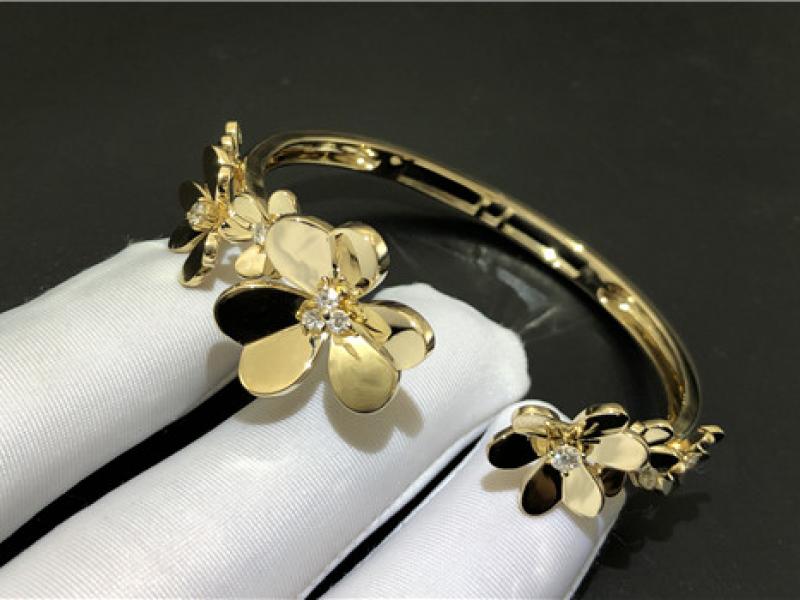 Custom Frivole bracelet, 7 flowers, medium size