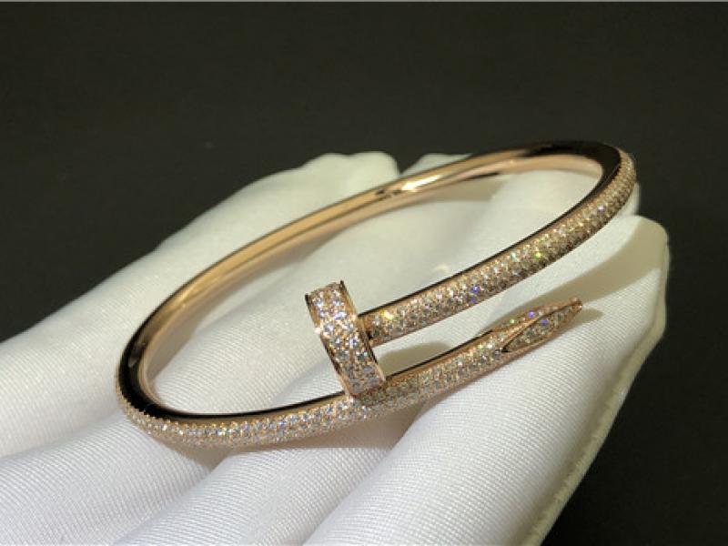 Custom Juste UN Clou Diamond Bracelet 18K gold