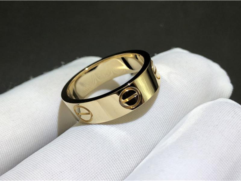 Custom LOVE Ring 18K gold