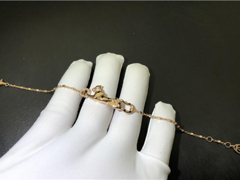 Custom Panthere de Cartier Bracelet 18K rose gold-2