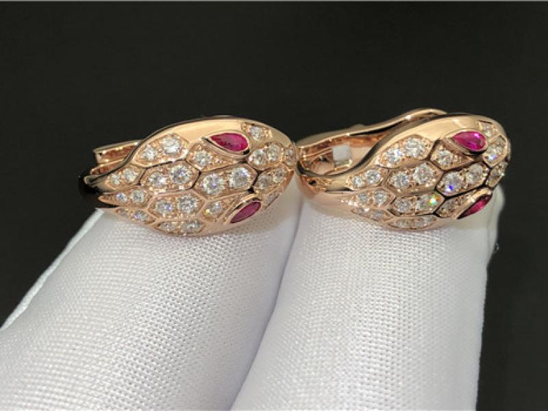 Custom SERPENTI earrings-4