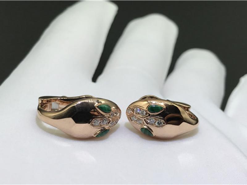 Custom SERPENTI earrings-9