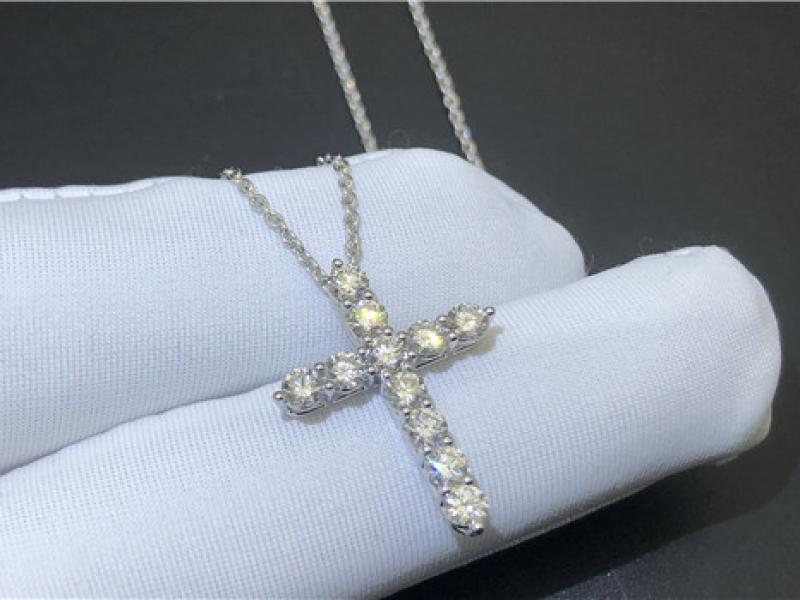 Custom Tiffany Cross necklace