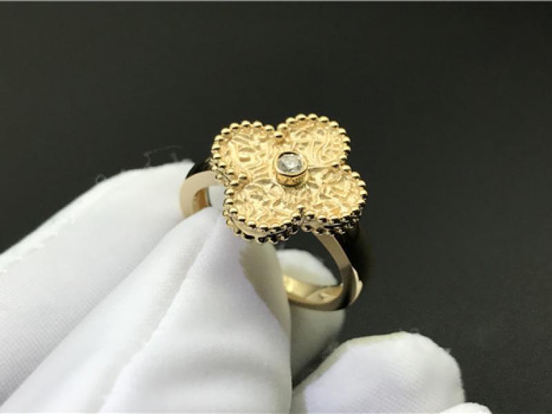 Custom Vintage Alhambra ring-6