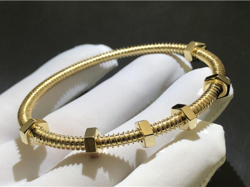 Ecrou de Cartier bracelet 18K gold