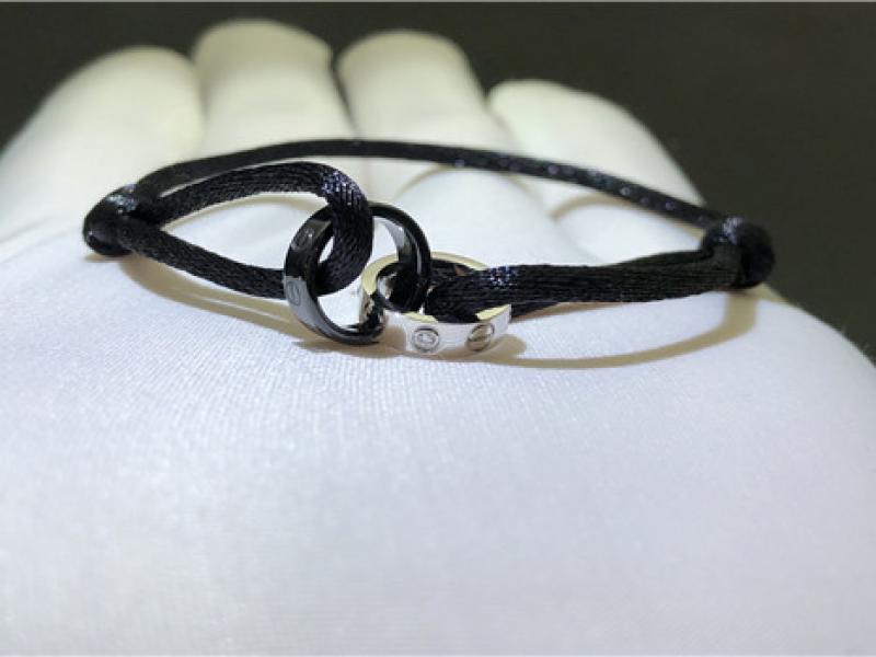 LOVE Bracelet 18K platinum, ceramic