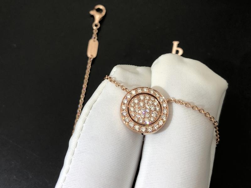Necklace 18K rose gold diamond
