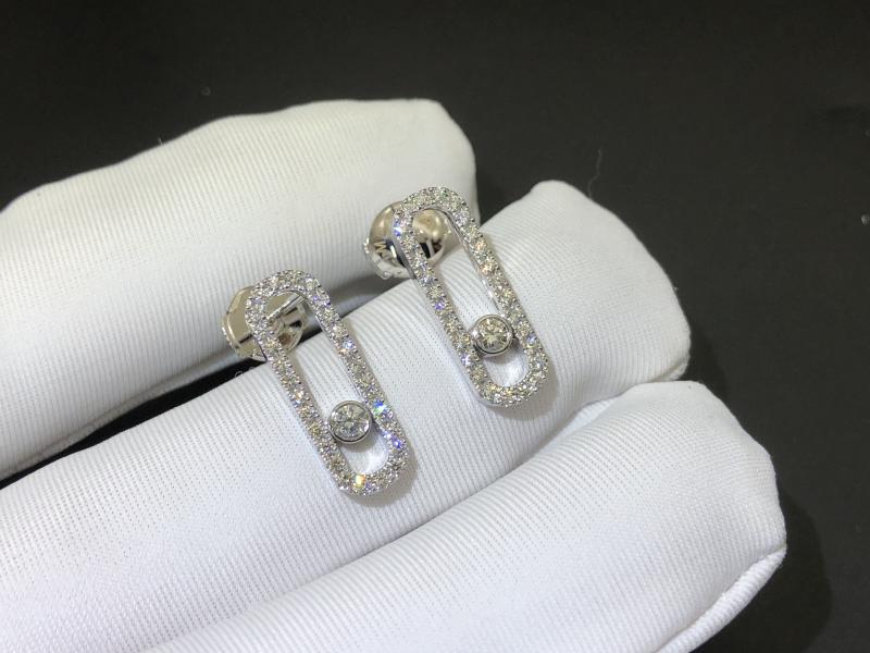 Platinum Diamond Earrings-2