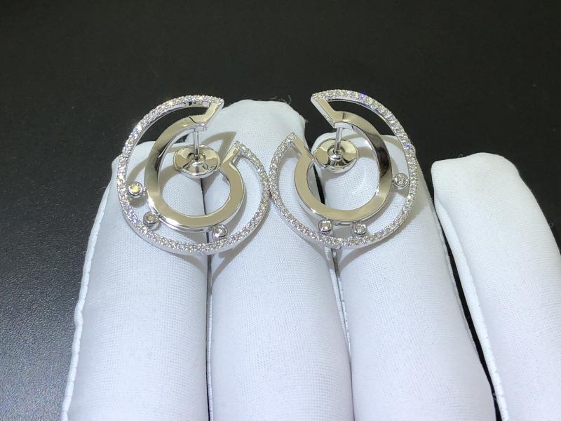Platinum Diamond Earrings-3