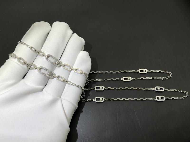 Platinum Diamond Necklace-2